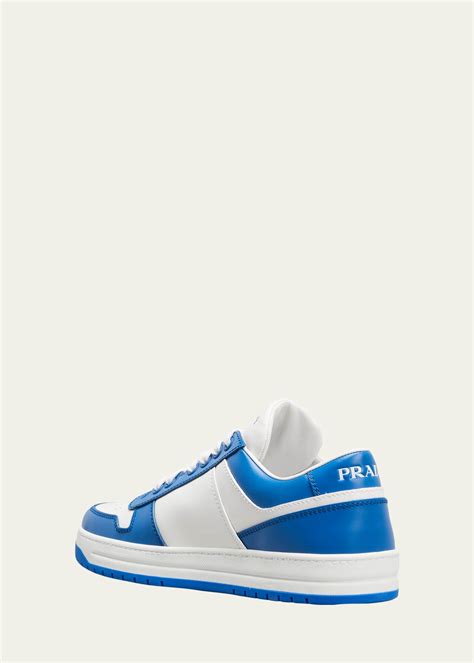 prada low top court sneaker|Prada Bicolor Leather Low.